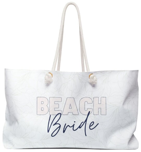 Canvas Tote Bag For Women – 'Sister' Embroidered, Wedding Gift, Large With Pockets - View #11