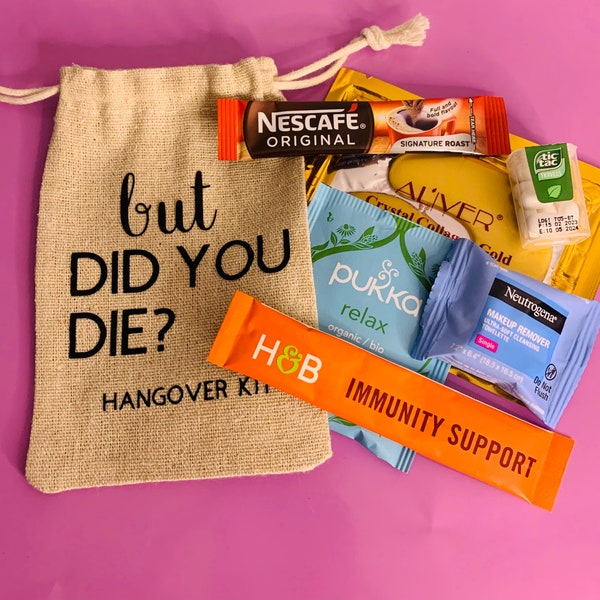 What.Dave.Did | Hangover Kit | Hen Party | Birthday | Christmas Party