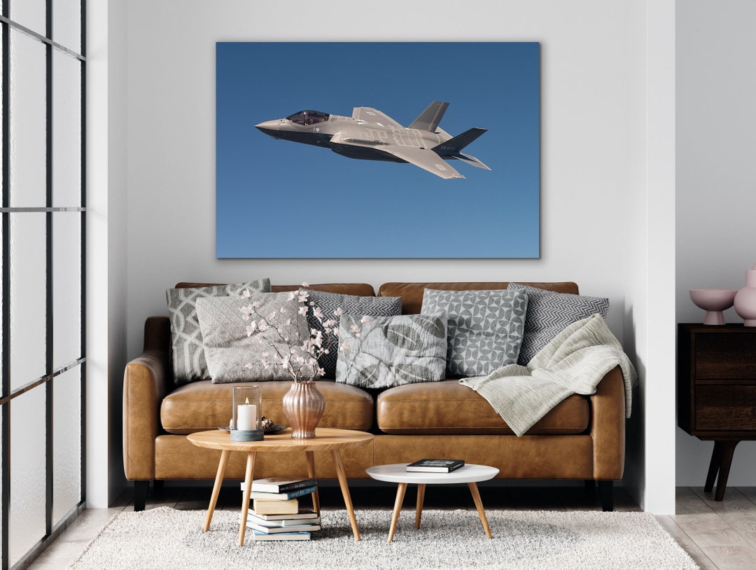 Lockheed Martin F-35 Lightning II Canvas Print US Military - Etsy
