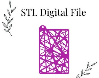Plantillas n.° 45 para arcilla polimérica, archivo STL digital, descarga instantánea, archivo STL para impresora 3D, 3 tamaños de grosor