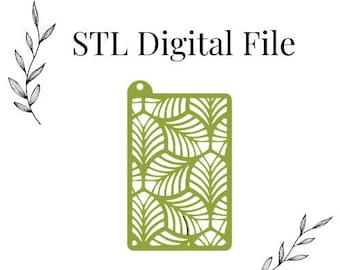 Stencils #19 for Polymer Clay, Digital STL File, Instant Download, STL file for 3D Printer, 3 thickness sizes