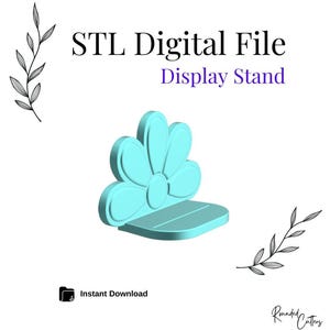 Présentoir avec fente pour carte de boucle d'oreille n° 7, fichier numérique STL, téléchargement immédiat, fichier STL pour imprimante 3D, 1 taille