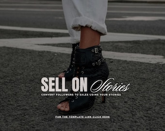 Instagram Story Selling Guide: Content Planner, Master Resell Rights (Digital Ebook)