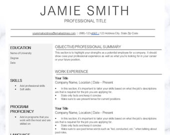 Corporate Resume