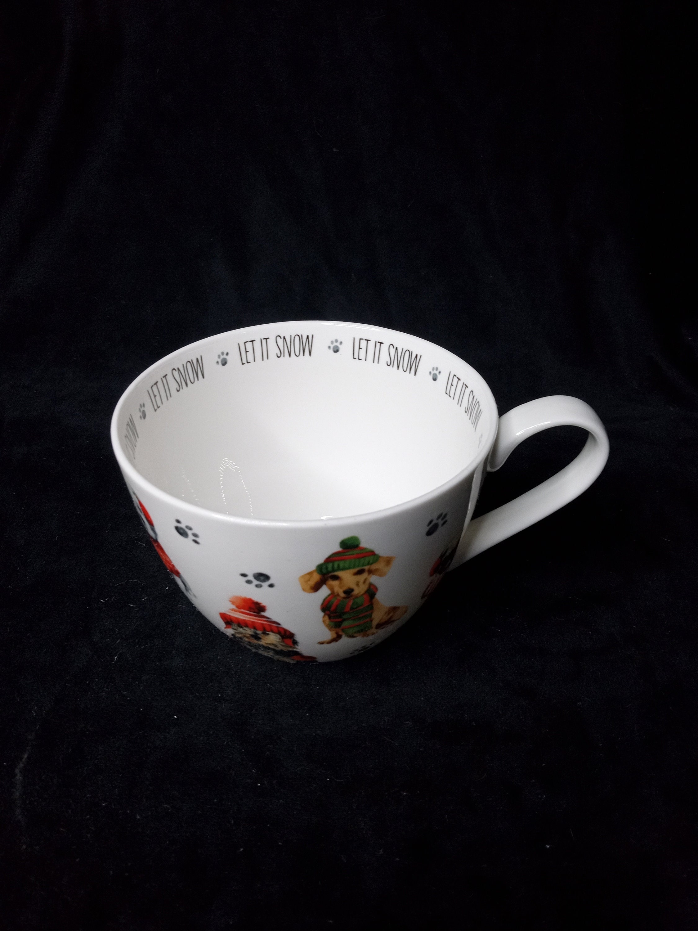 PORTOBELLO by Design DOGS Wearing Hats Scarves Christmas Etsy