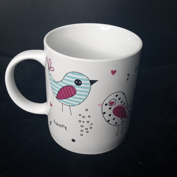 Birdie Bone China Mug - Like New - 3.5"