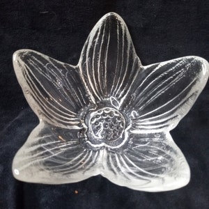 Vintage 1960s/70s ROSENTHAL STUDIO LINE Glass Bleikristall Flower Bowl Germany