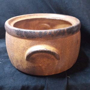 McCoy Canyon Mesa 1421 Crock Stoneware Chili Bean Pot Casserole Dish USA 7&quot;