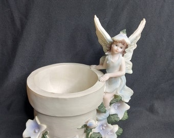 Fairy Garden Planter with Miniature Flowers 6"