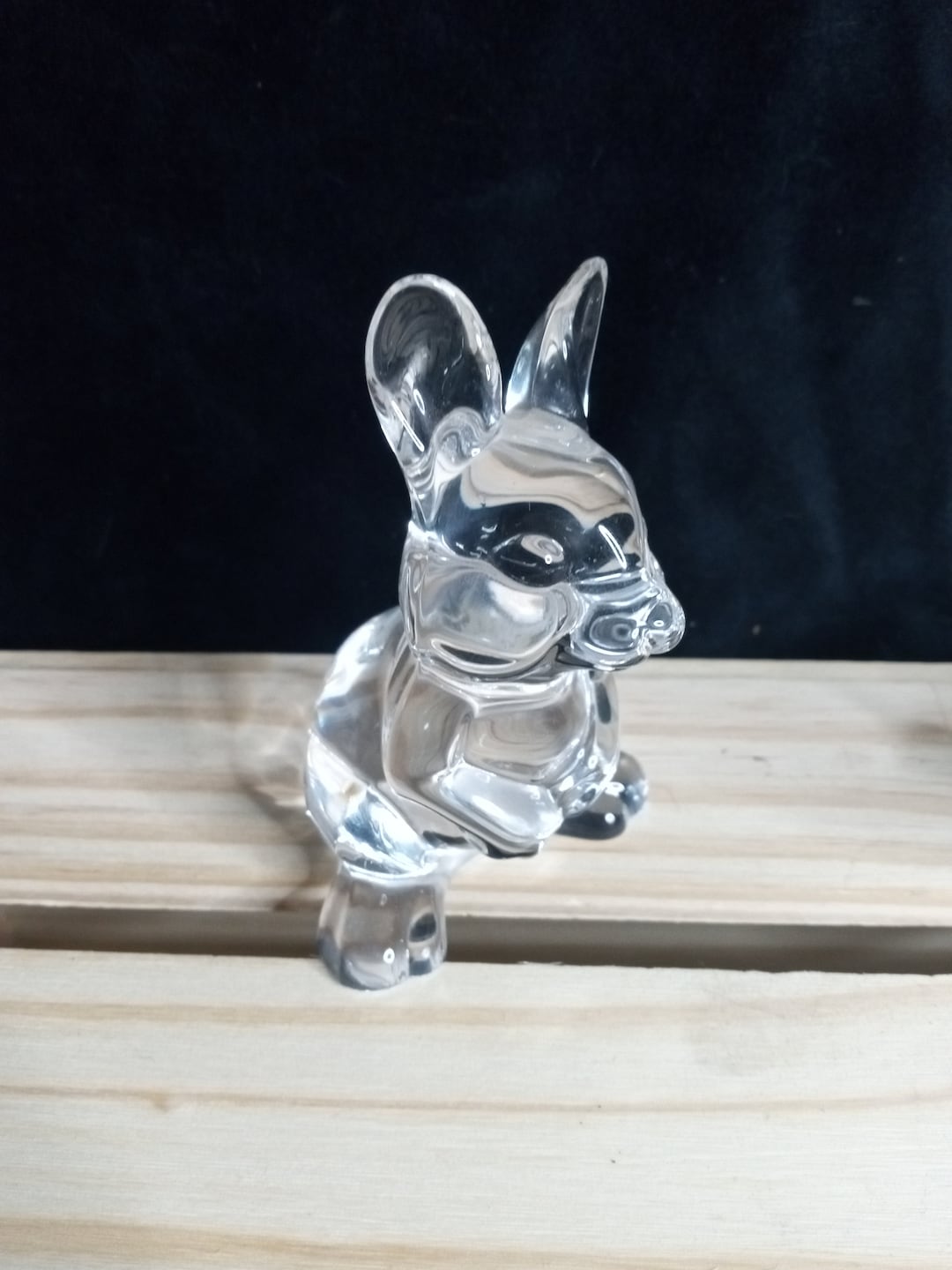 Princess House Rabbit Princess House Pets Crystal Standing Bunny 4