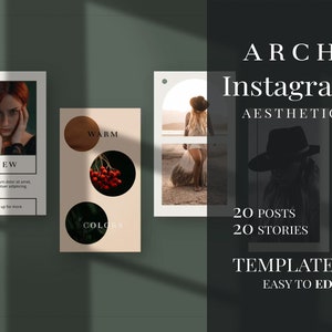 Arch Instagram Posts & Stories Templates