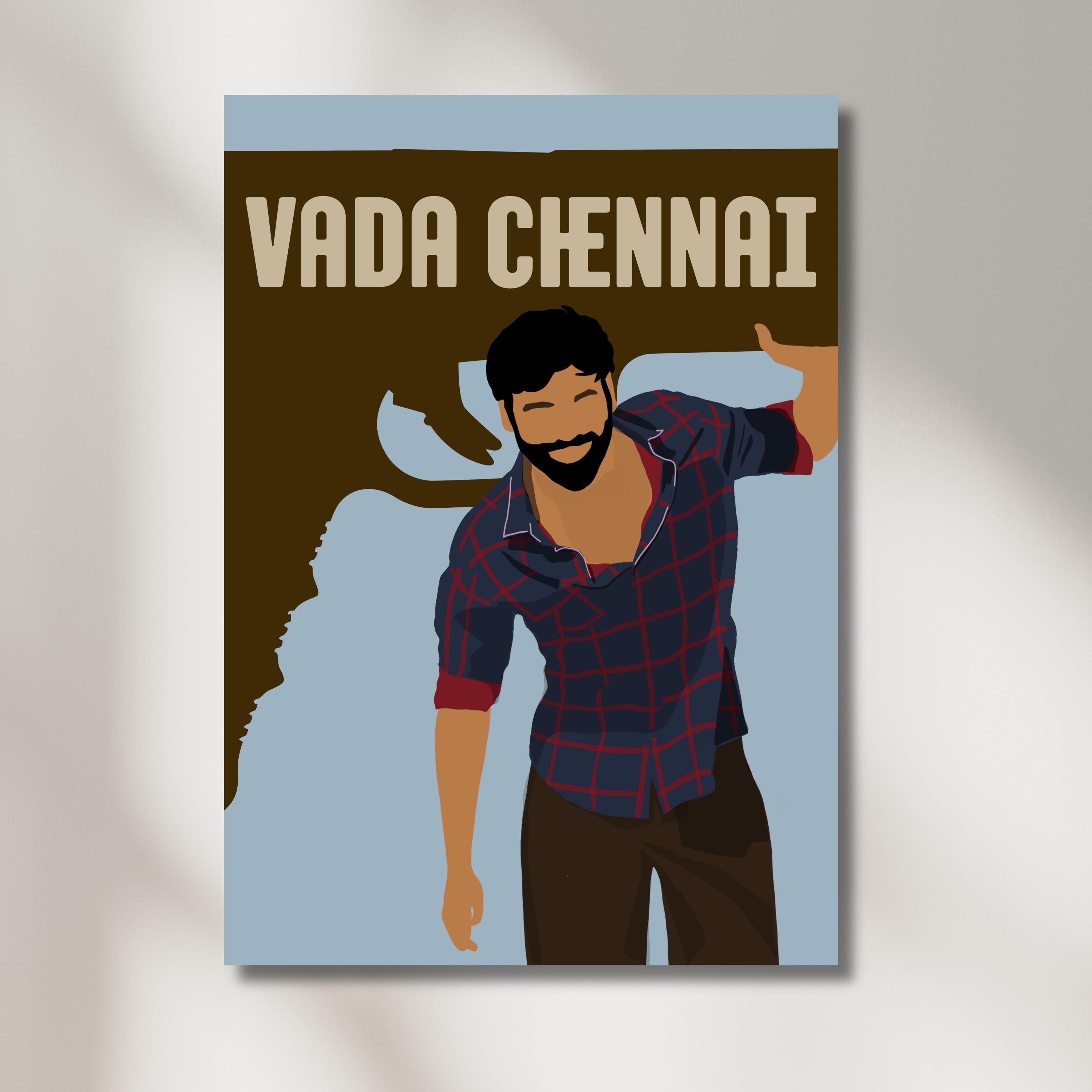 Chennai Movie Poster Vada Chennai In Amazon Prime Aishwarya Rajesh