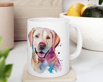 Dog Mug, Labrador Retriever Coffee Cup, Father's Day Gifts, Dog Dad Gift, Mother's Day Gift, Dog Mom Gifts, Labrador Ceramic Mug, Dog Life