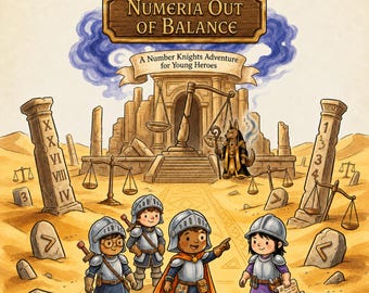 Numeria Out of Balance – Kids D&D-Inspired Math Adventure for Ages 3–7 - Chapter 3 - Kingdom of Numeria