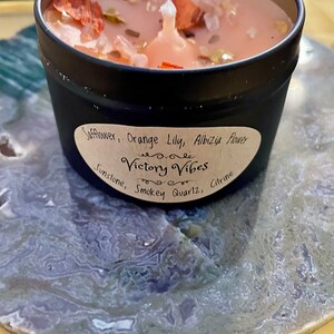 Vela de intención Victory Vibes 5 oz