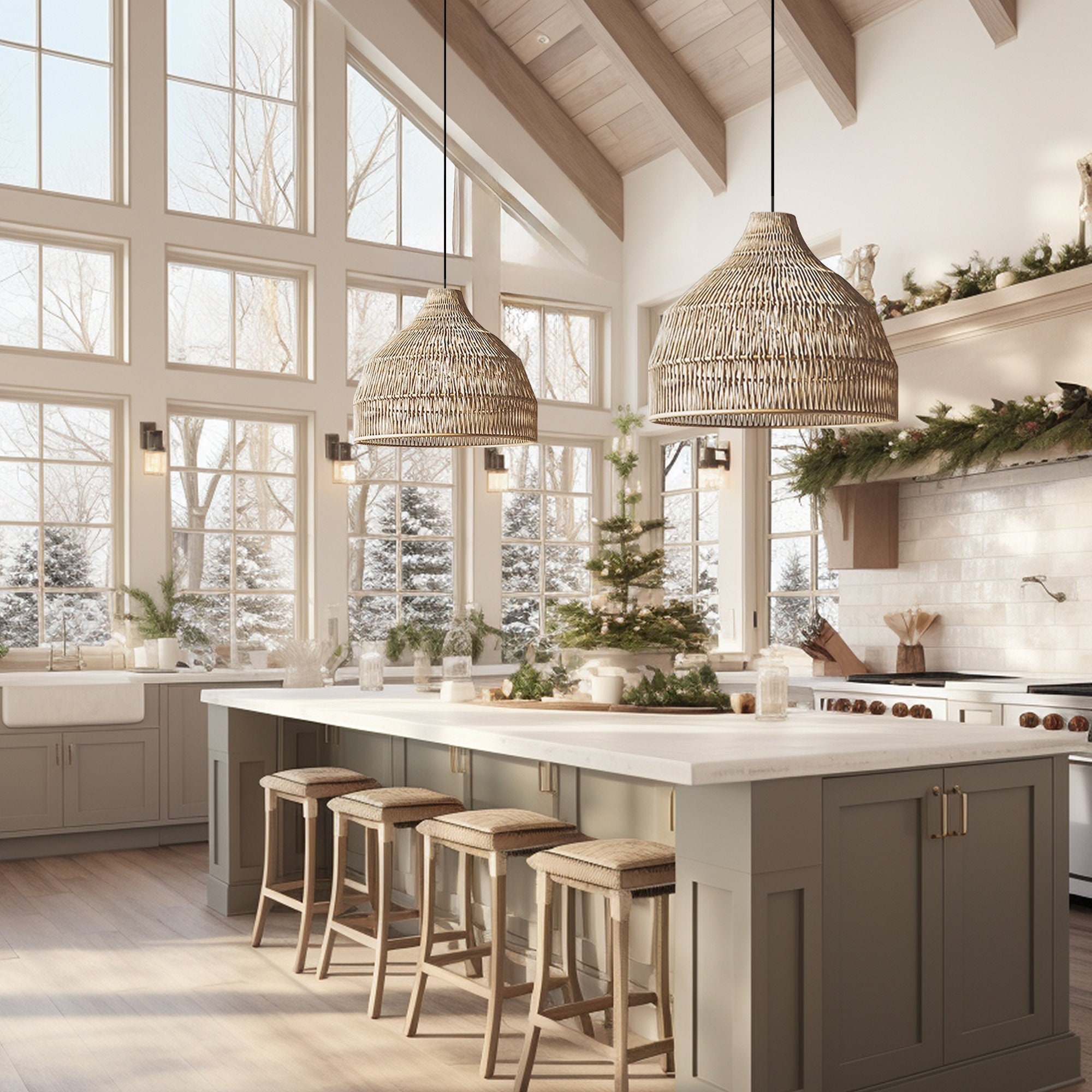 Single kitchen island pendant lights deals