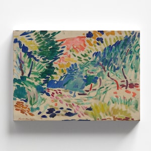 Landscape at Collioure by Henri Matisse 1905 | Fauvist Landscape Art Print (B4492)