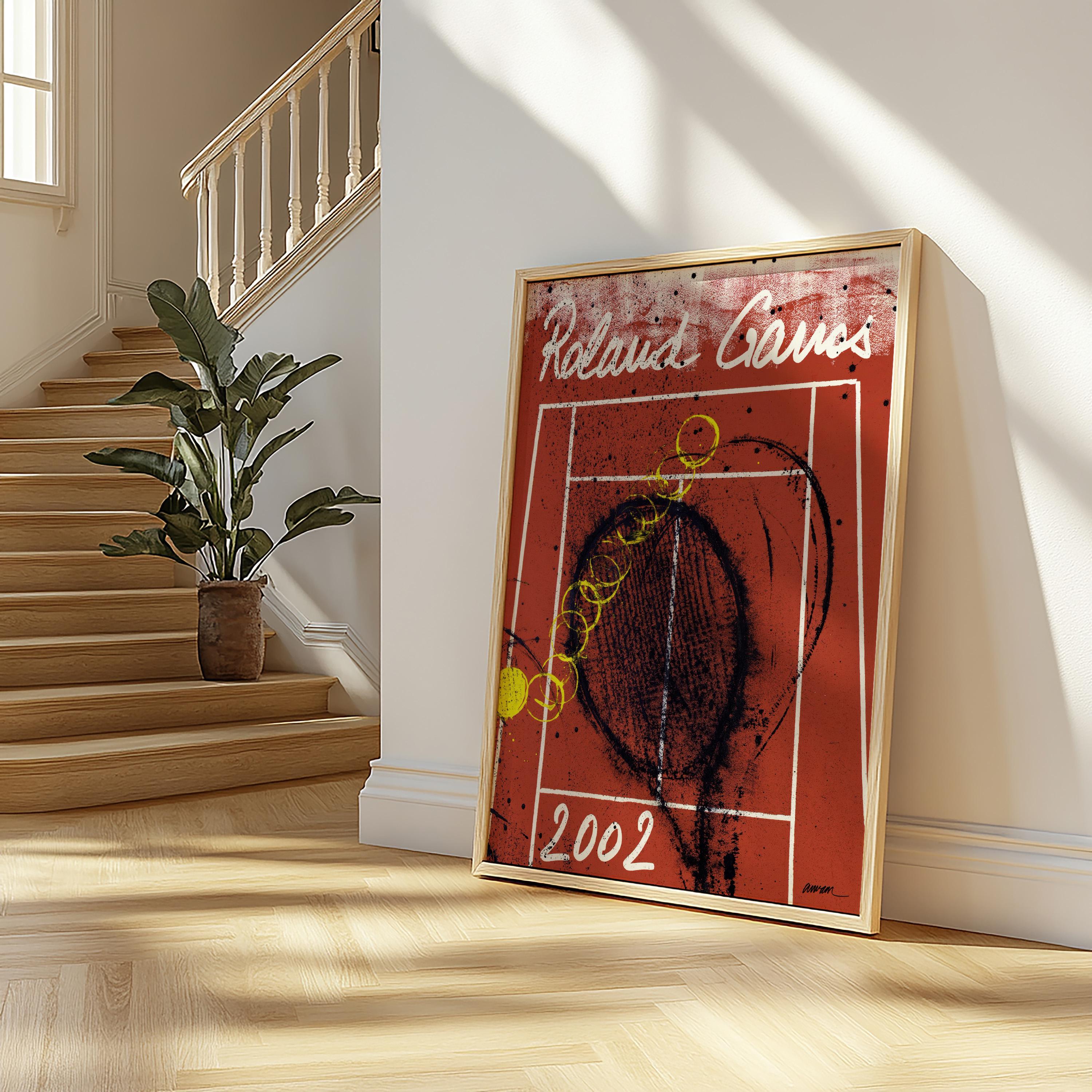 Roland Garros French Open 2002 Poster, Arman, Modern French Art