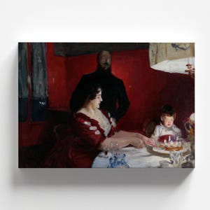 The Birthday Party by John Singer Sargent 1887 | Academic Art Print (D1240)