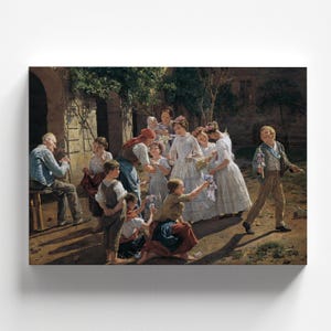 The Morning of the Feast of Corpus Christi by Ferdinand Georg Waldmüller 1857 | Realism Art Print (D1047)