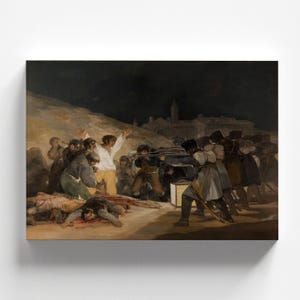 The Third of May 1808 in Madrid, or The Executions by Francisco Goya 1814 | Romanticism Art Print (B3189)