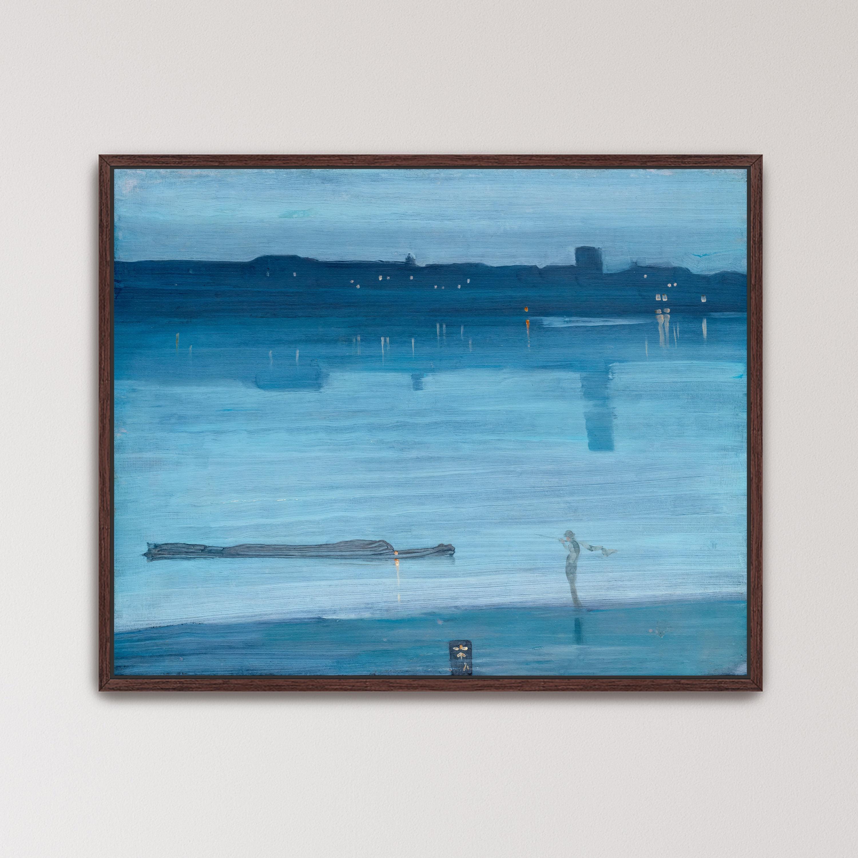 Nocturno azul y plateado Chelsea de James Abbott McNeill Whistler
