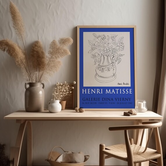 Matisse マティス　DESSINS GALERIE DINA VIERNY Exposition 