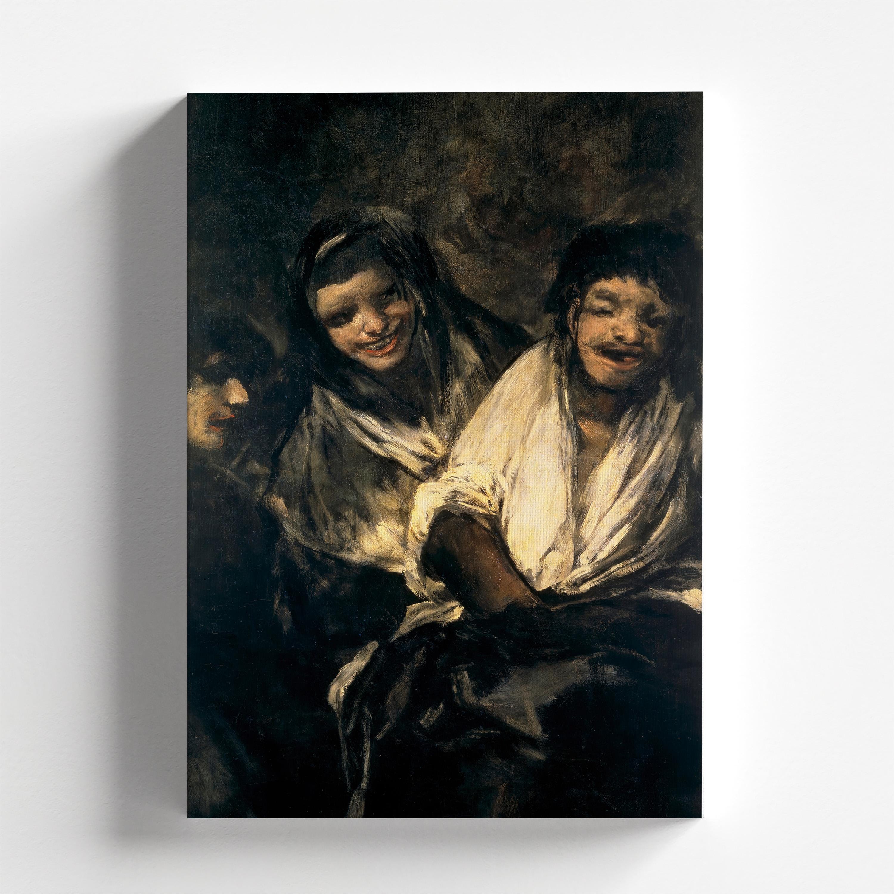 Man Mocked by Two Women From 'the Black Paintings' by Francisco