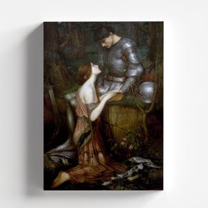Lamia and the Soldier by John William Waterhouse 1905 | Pre-Raphaelite Art Print (B4878)