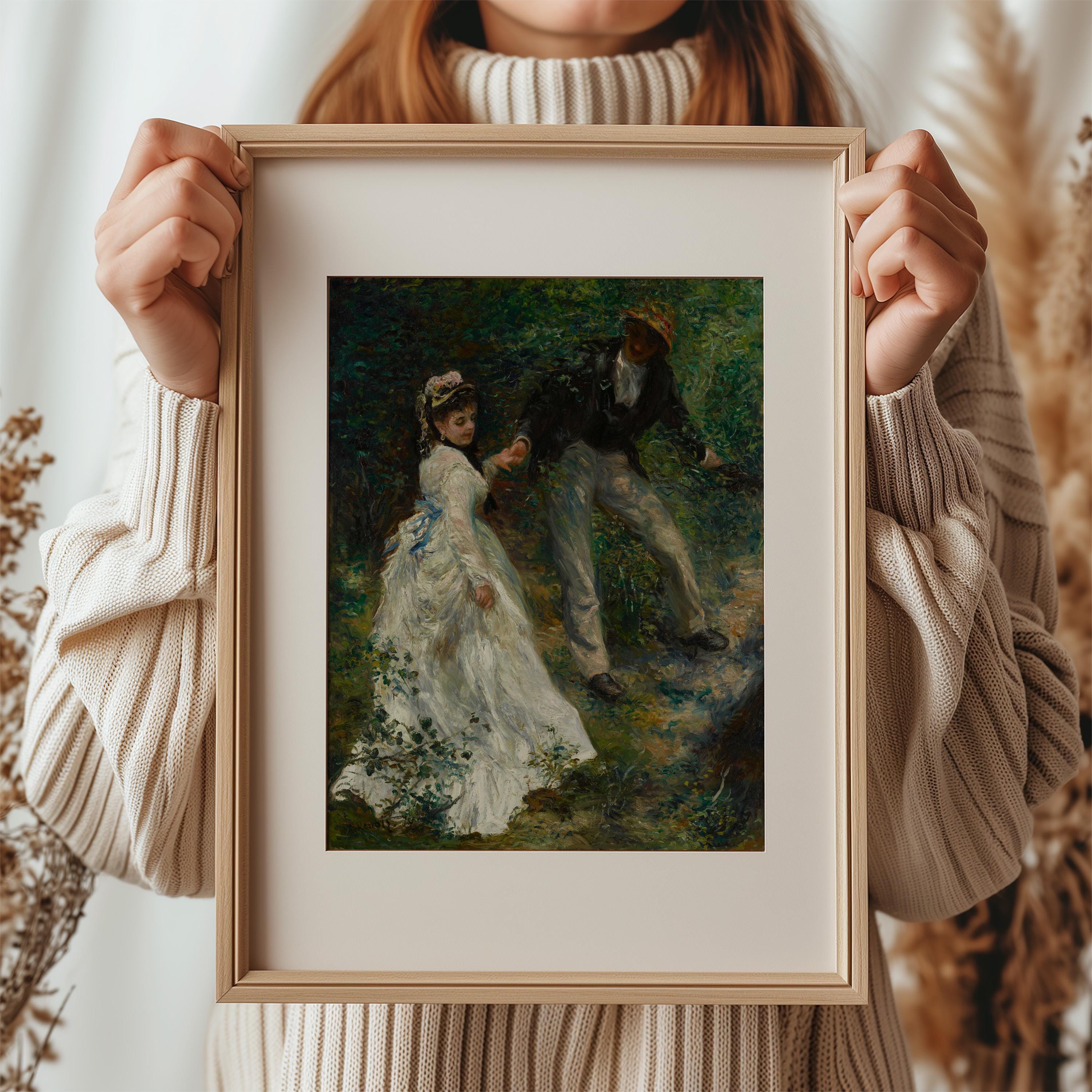 La Promenade by Pierre-auguste Renoir 1870 | Impressionism Art
