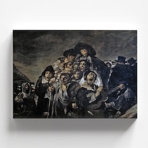 A Pilgrimage to San Isidro from &#39;The Black Paintings&#39; by Francisco Goya 1819-23 | Romanticism Art Print (B3186)