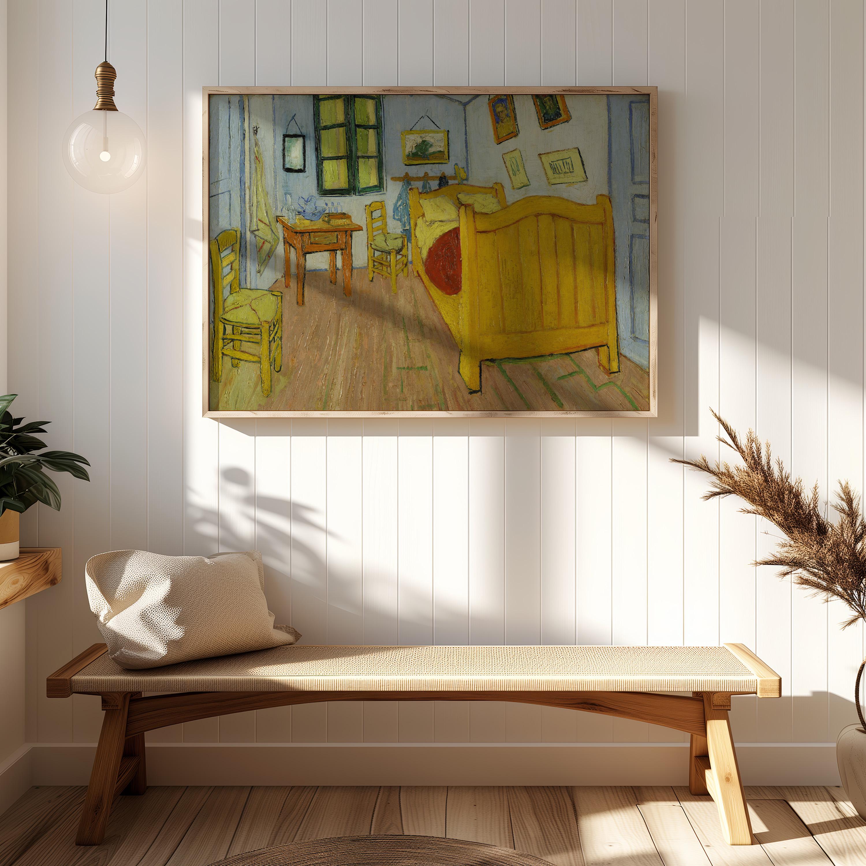 Bedroom in Arles by Vincent Van Gogh 1888 (first Version) | Post ...