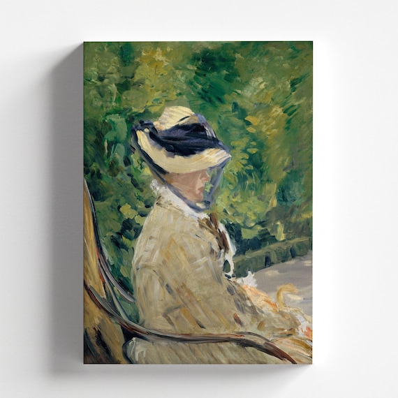Madame Manet (suzanne Leenhoff, 1830–1906) at Bellevue by Édouard