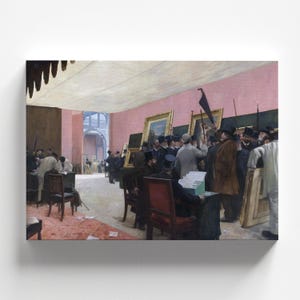 A Session of the Painting Jury by Henri Gervex 1885 | Academic Art Print (D0282)
