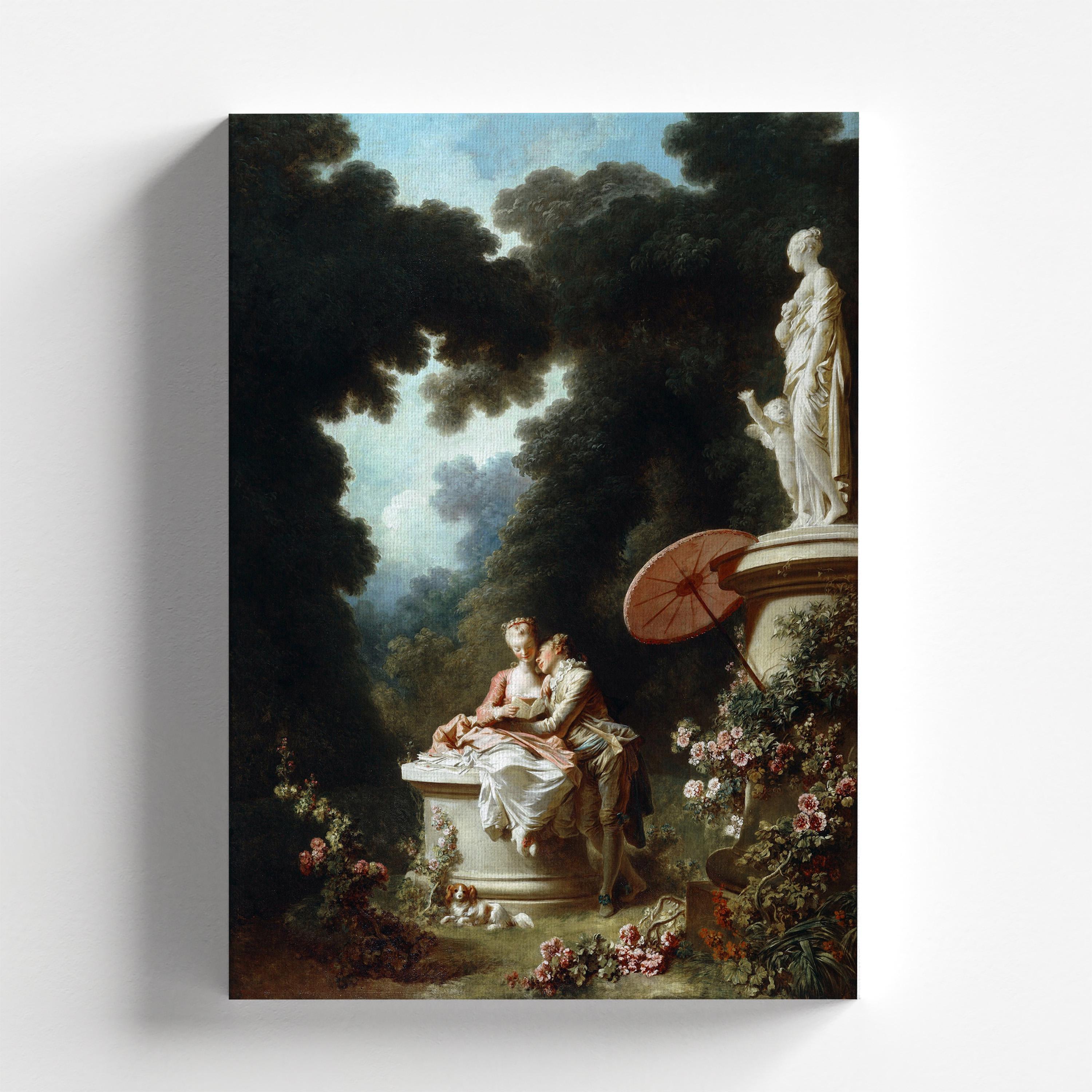 The Progress of Love: Love Letters by Jean-honoré Fragonard 1771