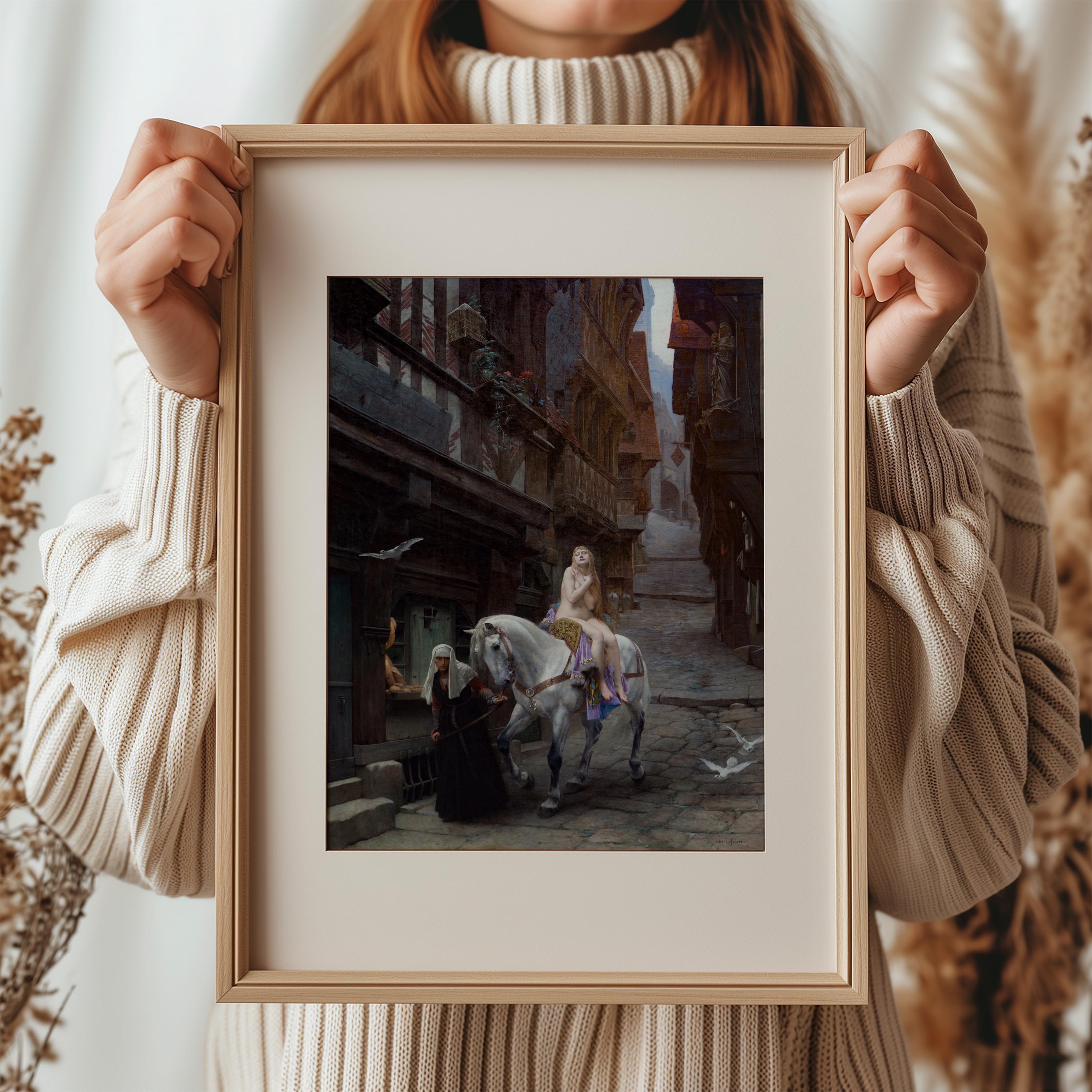 lady-godiva-by-jules-lefebvre-1890-academic-art-print-d1113-etsy