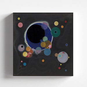 Several Circles by Wassily Kandinsky 1926 | Abstract Art Print (B4822)