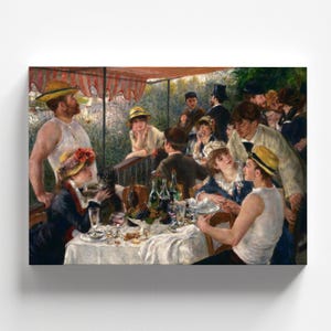 Luncheon of the Boating Party (Le Déjeuner des canotiers) by Pierre-Auguste Renoir 1881 | Impressionism Art Print (B4110)