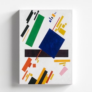 Suprematist Composition by Kazimir Malevich 1915 | Abstract Art Print (D0897)