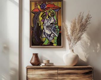 The Weeping Woman (Femme en pleurs) by Pablo Picasso, 1937