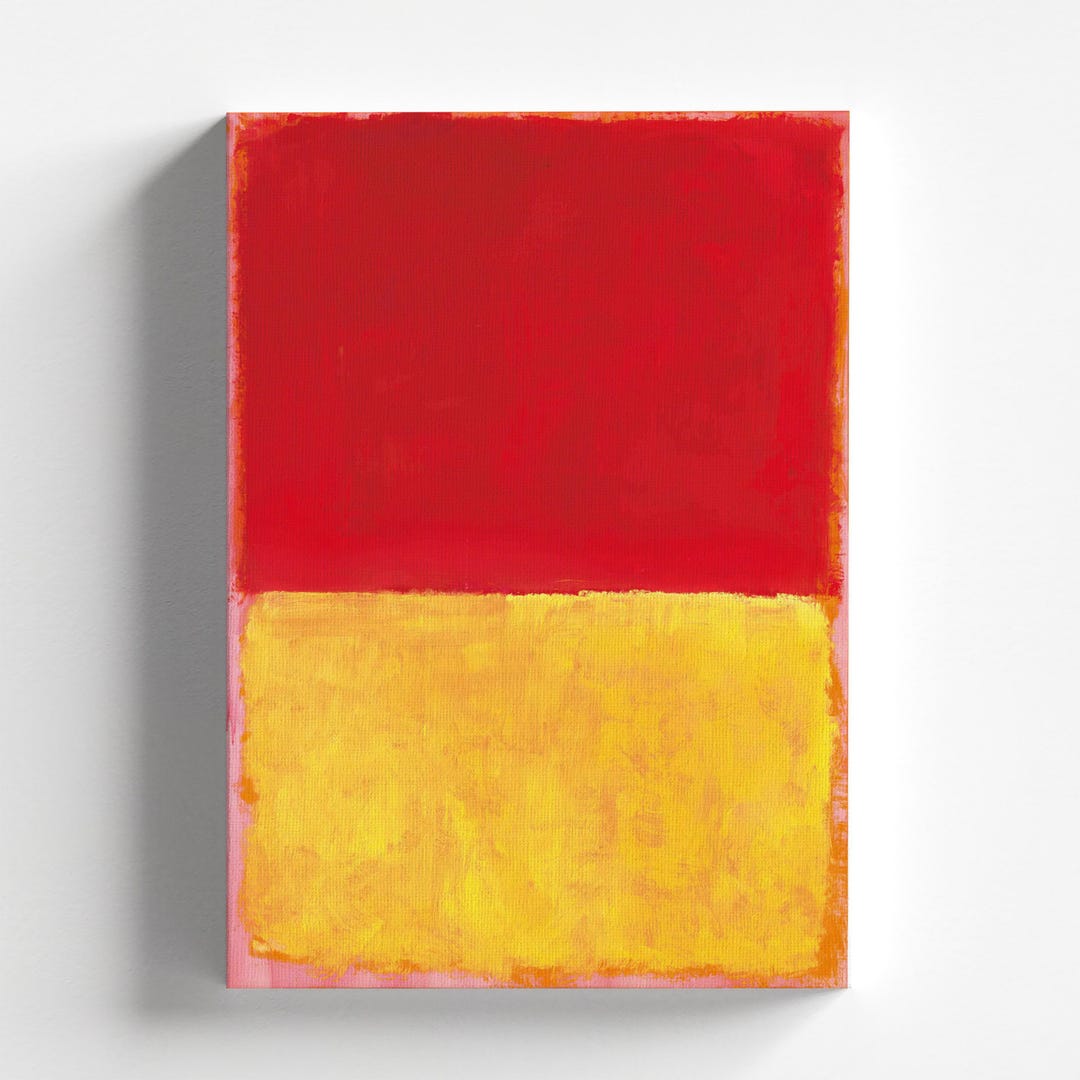 Untitled by Mark Rothko 1969 | Abstract Expressionism Art Print (B8314 ...