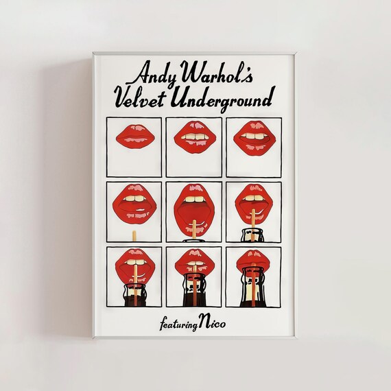 Andy Warhol's Velvet Underground Featuring Nico Art Print