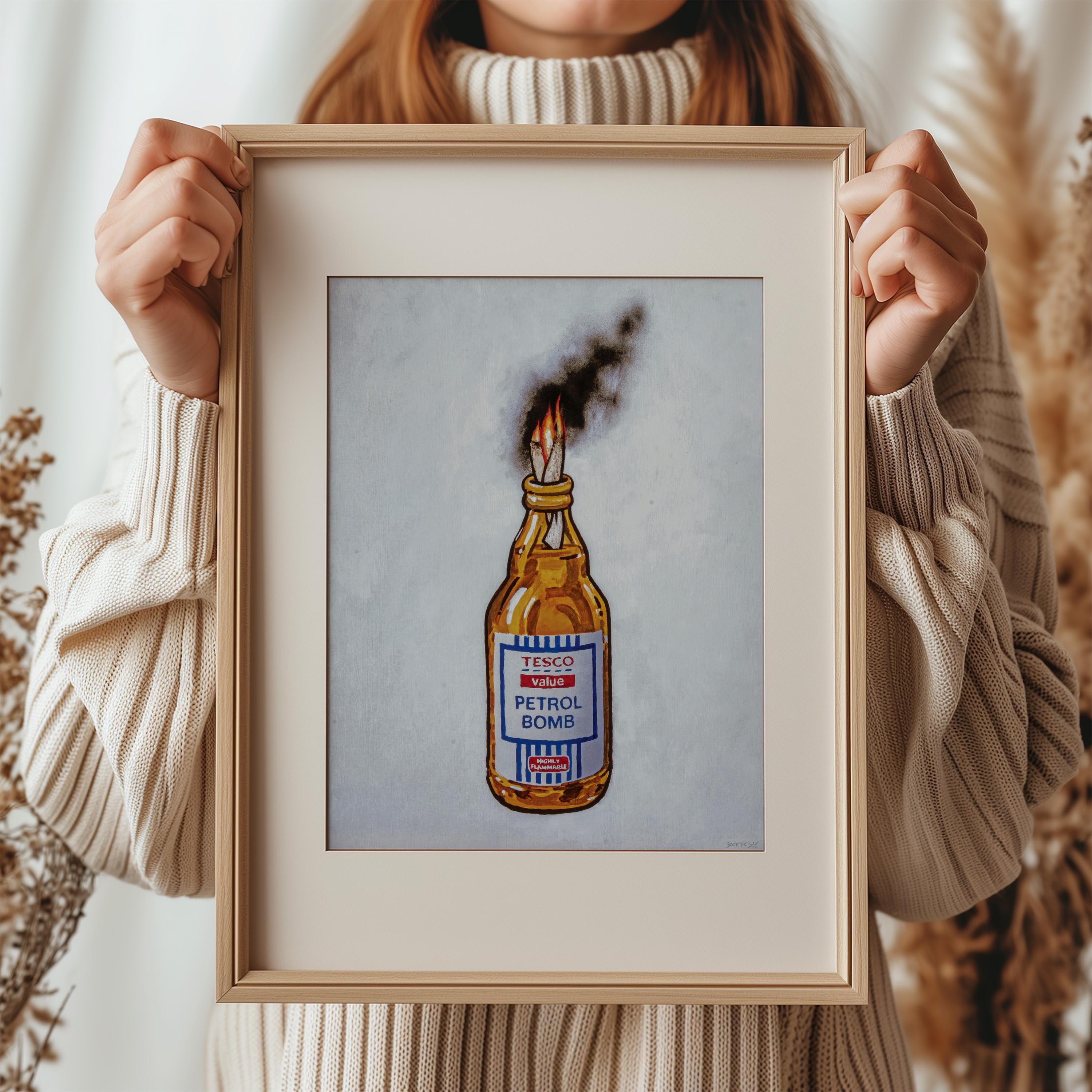 Tesco Value Petrol Bomb by Banksy 2011 | Street Art Print (B7974