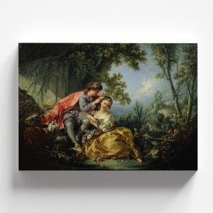 The Four Seasons, Spring by François Boucher 1755 | Rococo Art Print (B4157)