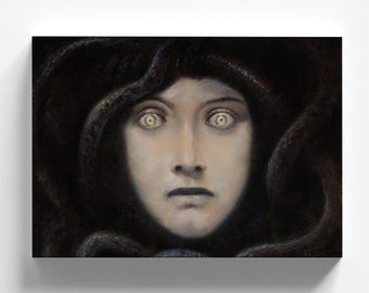 Medusa por Franz Stuck c.1892 | Impressão de arte simbólica (D0847)