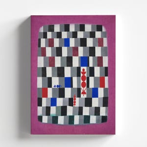 Super-Schach von Paul Klee 1937 | Expressionismus Kunstdruck (D0814)