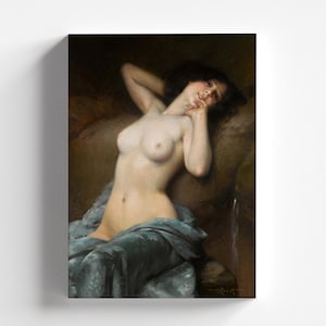 The Charm of the Evening by Albert Joseph Pénot 1900 | Academic Art Print (B4028)