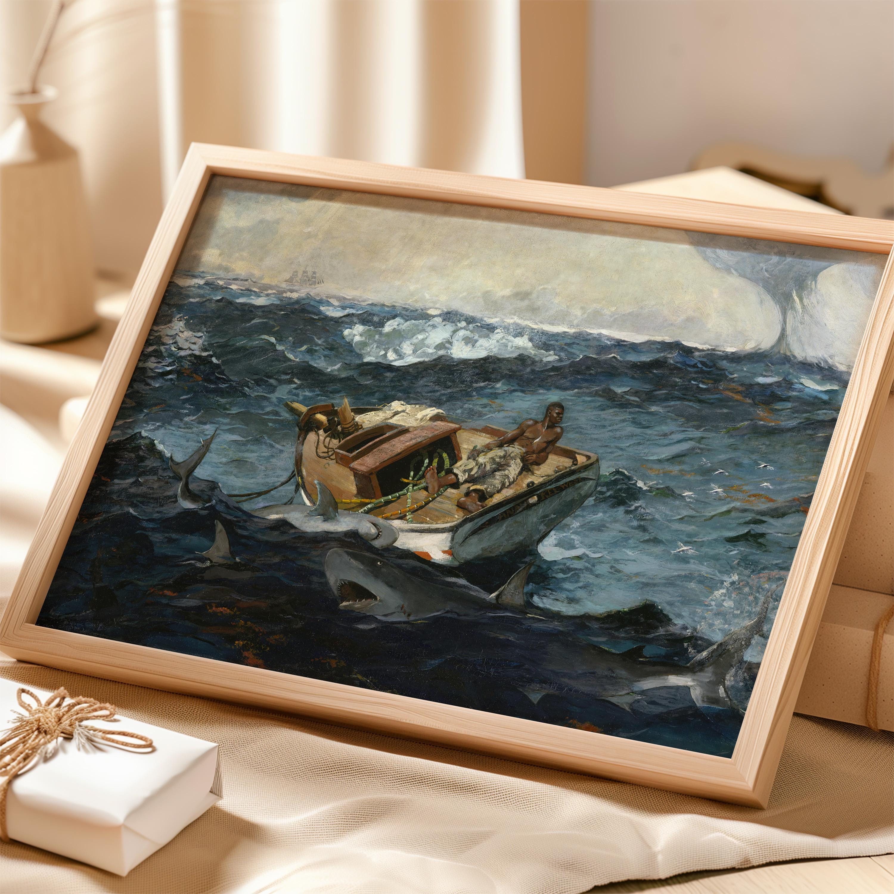 The Gulf Stream by Winslow Homer 1899 | American Realism Art Print 