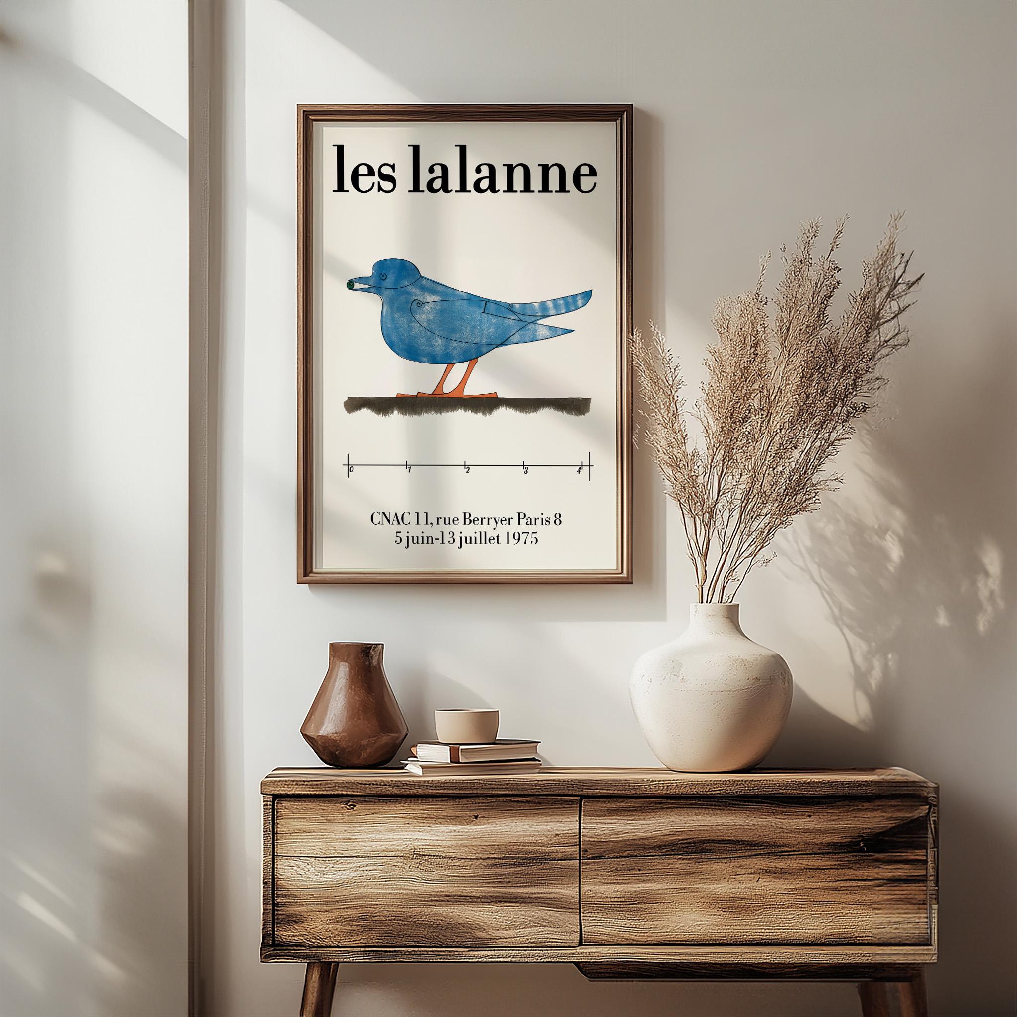 Poster Sur Toile Motif Oiseau De Lalanne - Décoration Murale Design 20x30 Cm Pour Salon, Chambre, Bureau