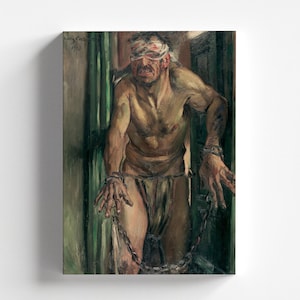 The Blinded Samson by Lovis Corinth 1912 | Expressionist Art Print (D0740)